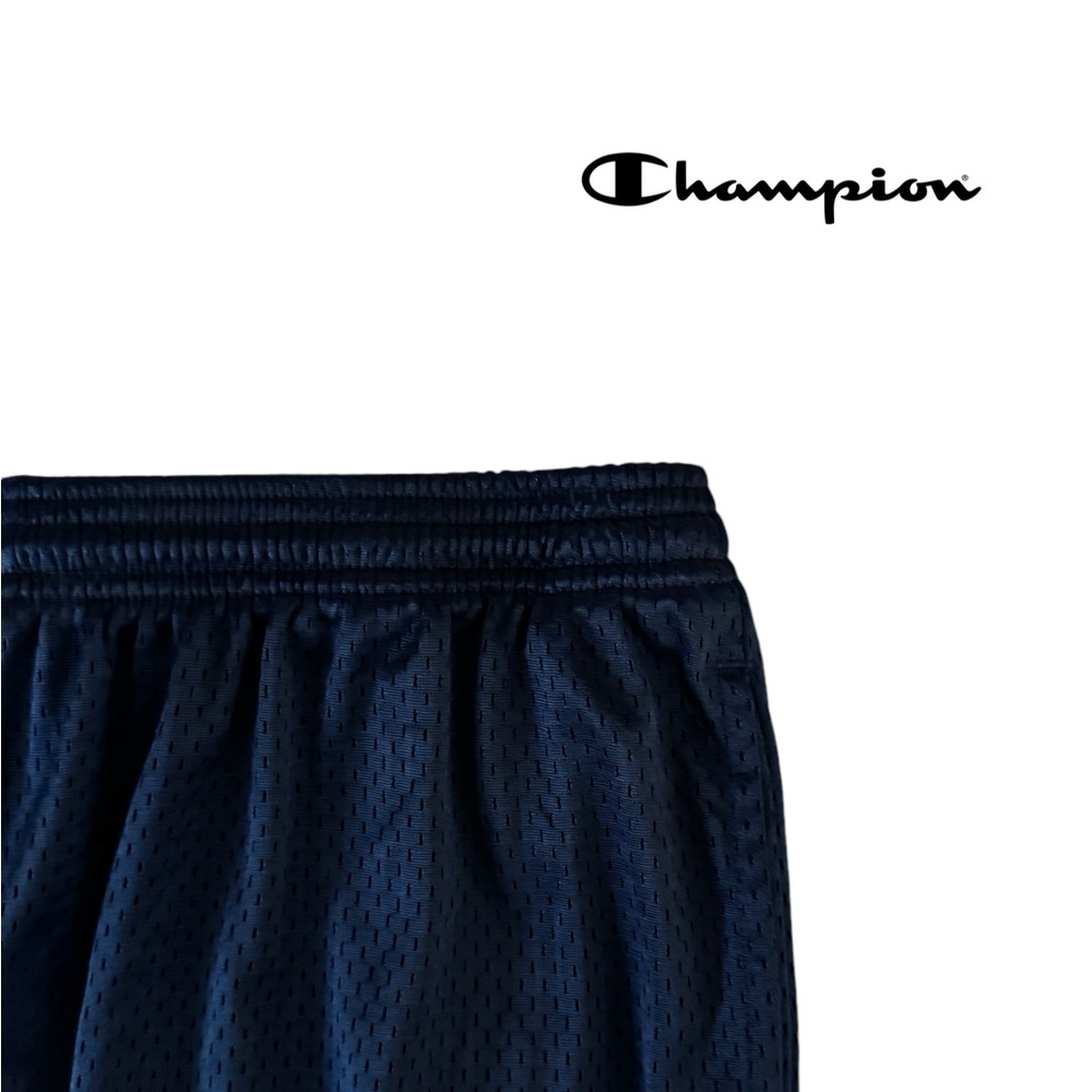 Champion EUC Men’s Mesh Drawstring Shorts Navy Blue XL